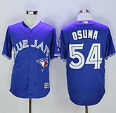 Toronto Blue Jays #54 Roberto Osuna Blue New Cool Base 40TH Anniversary Stitched Baseball Jersey,baseball caps,new era cap wholesale,wholesale hats